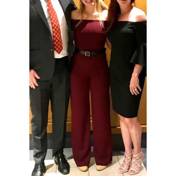 Lulu “Strut Your Stuff” SEXY Off Shoulder Jumpsuit - Picture 11 of 12